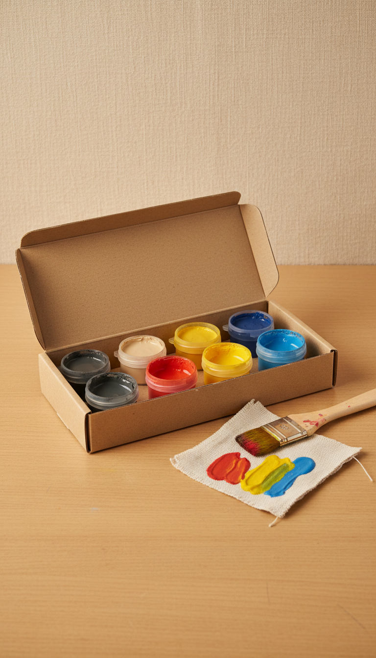 Vibrant Textile Paints Kit