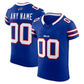 Yuxns Custom B.Bills Royal Vapor F.U.S.E. Elite Stitched Jerseys