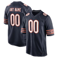 Yuxns Custom C.Bears Navy Custom Game Stitched Jerseys