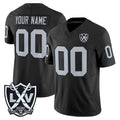 Yuxns Custom LV.Raiders Black 2026 Vapor Limited Home Game Any Name & Numbers Stitched Jerseys