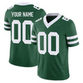 Yuxns Custom NY.Jets Green Legacy Limited Vapor F.U.S.E. Home Game Any Name & Numbers Stitched Jerseys