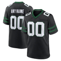 Yuxns Custom NY.Jets Legacy Black Alternate Game Stitched Jerseys