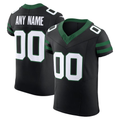 Yuxns Custom NY.Jets Legacy Black Alternate Vapor F.U.S.E. Elite Stitched Jerseys