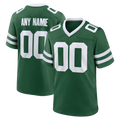 Yuxns Custom NY.Jets Legacy Green Game Stitched Jerseys
