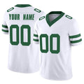 Yuxns Custom NY.Jets White Legacy Limited Vapor F.U.S.E. Home Game Any Name & Numbers Stitched Jerseys
