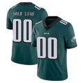 Yuxns Custom P.Eagles Team Color Green Vapor Untouchable Home Game Any Name & Numbers Stitched Jerseys