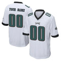 Yuxns Custom P.Eagles White Home Game Any Name & Numbers Stitched Jerseys