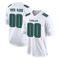 Yuxns Custom P.Eagles White Tundra Fashion Home Game Any Name & Numbers Stitched Jerseys