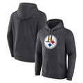 Yuxns Custom P.Steelers Gray Pullover Hoodies Limited Any Name & Numbers  Stitched Jerseys