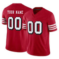 Yuxns Custom SF.49ers Red Limited Alternate Vapor F.U.S.E. Home Game Any Name & Numbers Stitched Jerseys