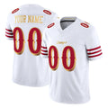 Yuxns Custom SF.49ers White 2025 Rivalries Collection Game Limited Any Name & Numbers Stitched Jerseys