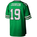 Yuxns NY.Jets #19 Keyshawn Johnson Mitchell & Ness Kelly Green Legacy Replica Puhic Stitched Jerseys